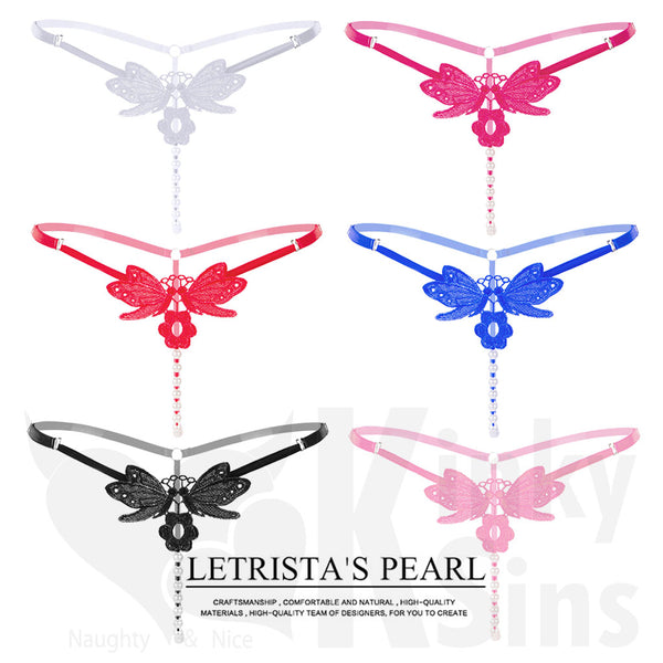 The Elegant Pearl Thong