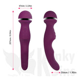 The Magic Heated Double Pleasure Wand-Rod