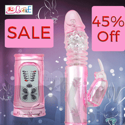 Thrusting Throbbing Bunny Vibrator