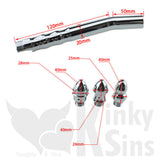 Triple Ultimate Deluxe Shower Head Excitement, Enemas/Douche