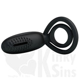 Ultimate Couples Double Pleasure Cock And Balls Ring