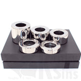Weighted Stainless Steel Magnetic Lock Ball Stretchers