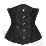 Beautiful Buttoned Absolute Under-Bust Corset Plus Size Collection - With a FREE G-String