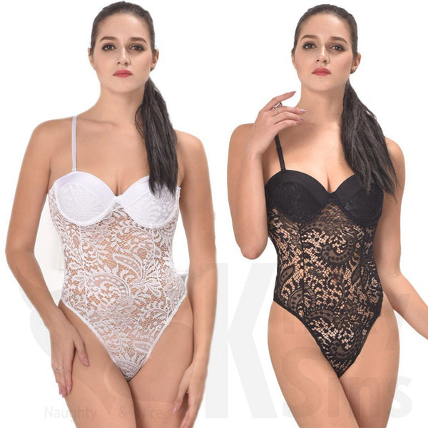 Bridal Perfection One Piece Lace Teddy