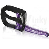 Double Dong Female Pleasure Strap-On Harness Set