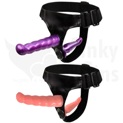 Double Dong Female Pleasure Strap-On Harness Set