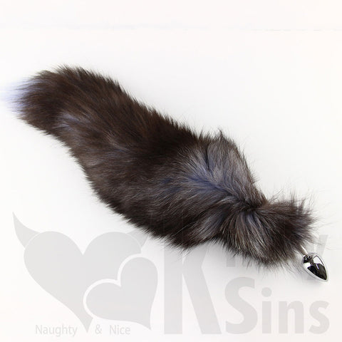 Fox Tail Small Stainless Steel Butt Plug | Sex Toys | KinkySins.com Fox Tail Small Stainless Steel Butt Plug | Sex Toys | KinkySins.com
