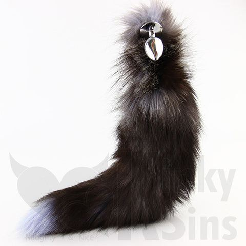 Fox Tail Small Stainless Steel Butt Plug | Sex Toys | KinkySins.com Fox Tail Small Stainless Steel Butt Plug | Sex Toys | KinkySins.com