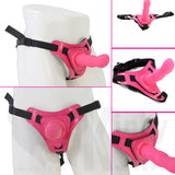 Ladies Premium Smooth Strap-on &amp; Dildo Set