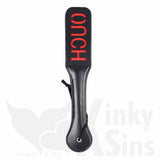 Leather Layered Imprinted Spanking Paddle