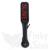 Leather Layered Imprinted Spanking Paddle