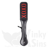 Leather Layered Imprinted Spanking Paddle