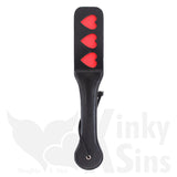 Leather Layered Imprinted Spanking Paddle