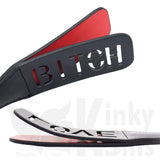 Leather Layered Imprinted Spanking Paddle