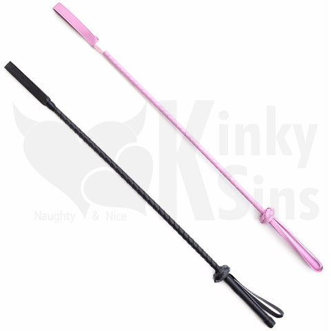 Long Flexi Sexy PU Leather Riding Crop | Sex Toys | KinkySins.com Long Flexi Sexy PU Leather Riding Crop | Sex Toys | KinkySins.com