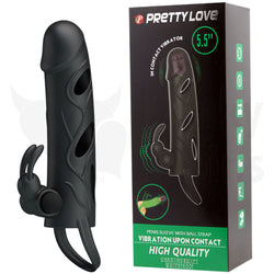 Rabbit Double Deluxe Vibrating Cock Sleeve