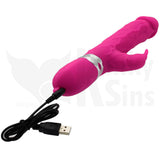 Realistic Randy Rabbit Dual Vibrator