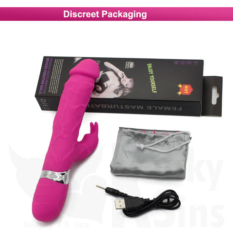 Realistic Randy Rabbit Dual Vibrator | Sex Toys | KinkySins.com Realistic Randy Rabbit Dual Vibrator | Sex Toys | KinkySins.com