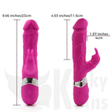 Realistic Randy Rabbit Dual Vibrator