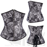Sexy Zipped, Absolute Under-Bust Corset Collection - With a FREE G-String