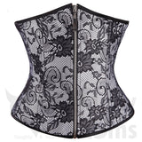 Sexy Zipped, Absolute Under-Bust Corset Plus Size Collection - With a FREE G-String