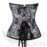 Sexy Zipped, Absolute Under-Bust Corset Plus Size Collection - With a FREE G-String