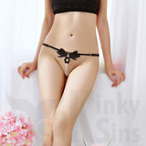 The Elegant Pearl Thong