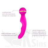 The Magic Heated Double Pleasure Wand-Rod