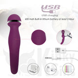 The Magic Heated Double Pleasure Wand-Rod