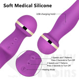 The Magic Heated Double Pleasure Wand-Rod